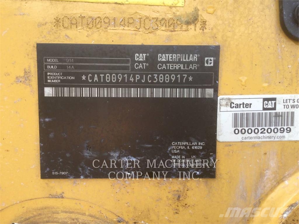 CAT 914-14 Wheel loaders