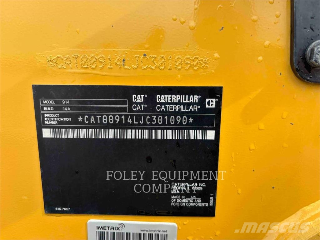 CAT 914-14 Hjullastere