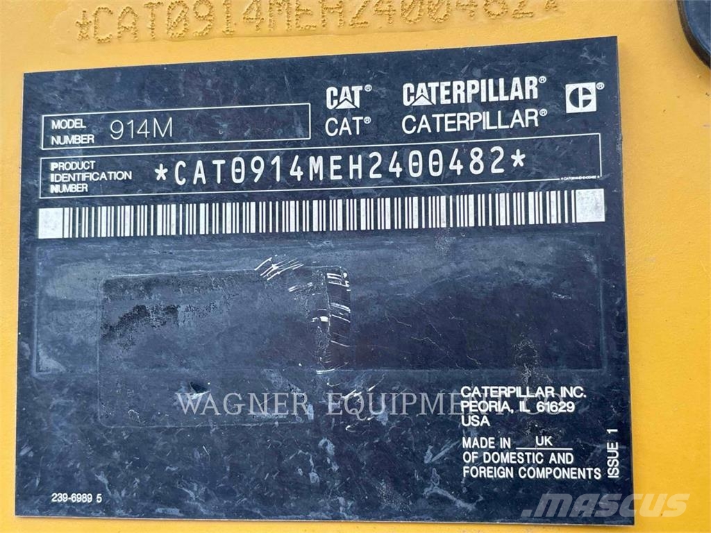 CAT 914M Wielladers