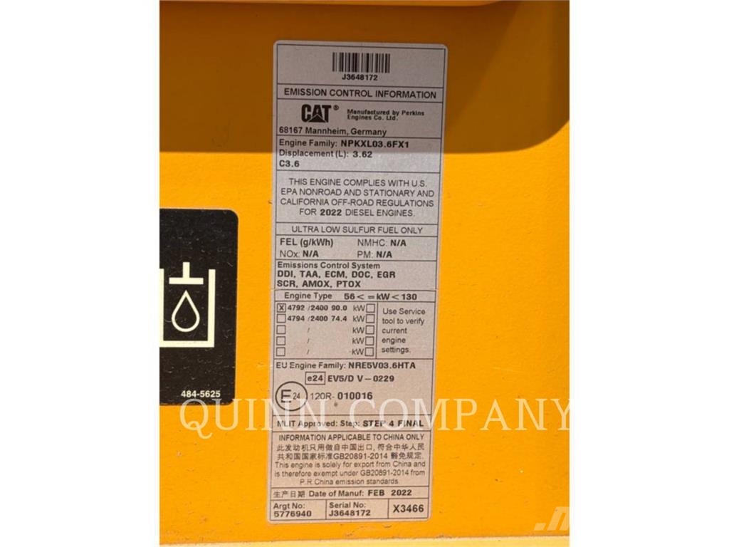 CAT 920 Kolesni nakladalci