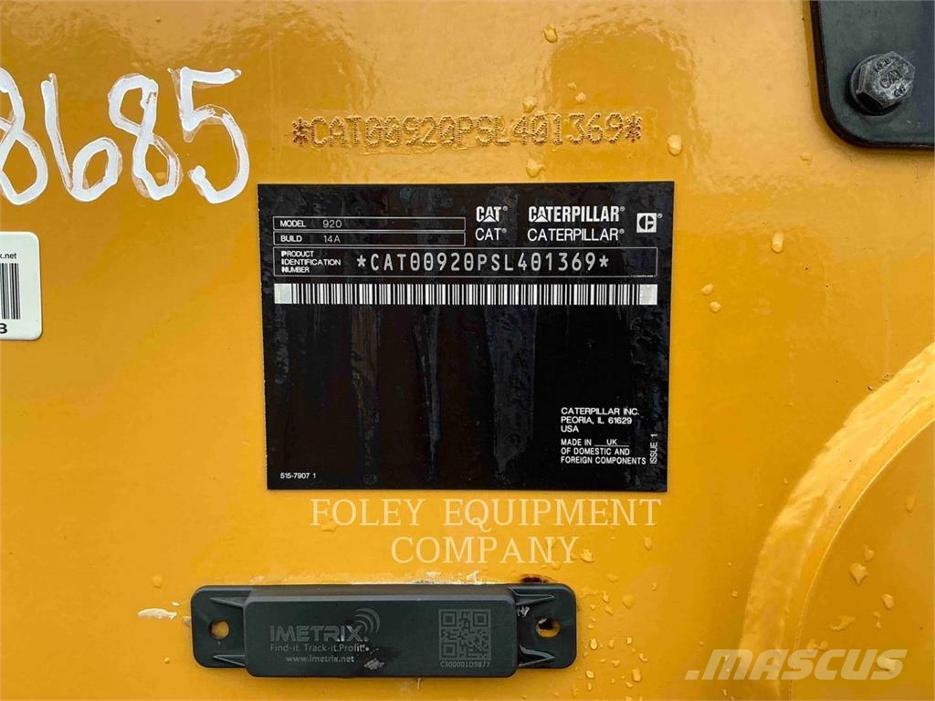 CAT 920-14 Pyöräkuormaajat