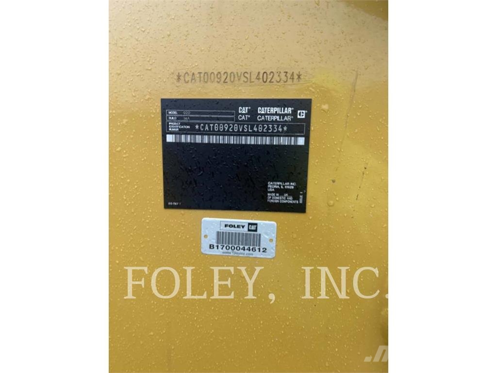 CAT 920-14 Radlader