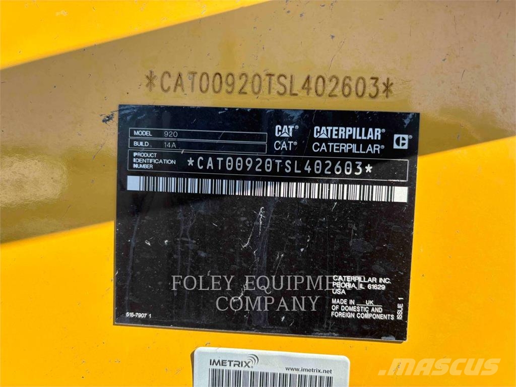 CAT 92014 Wielladers
