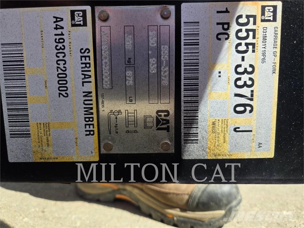 CAT 924-938 FORK CARRIAGE FOR C 3/4 ISO COUPLER Vidlica