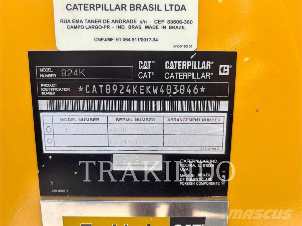 CAT 924K Wheel loaders