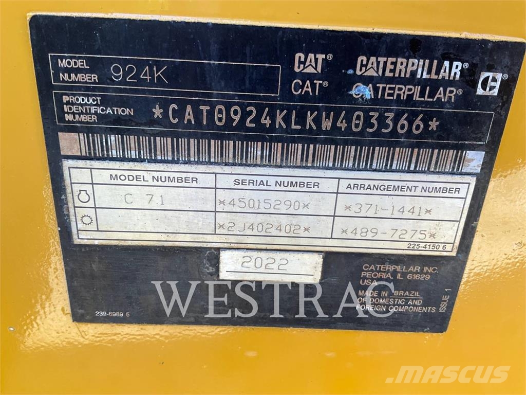 CAT 924K Wheel loaders