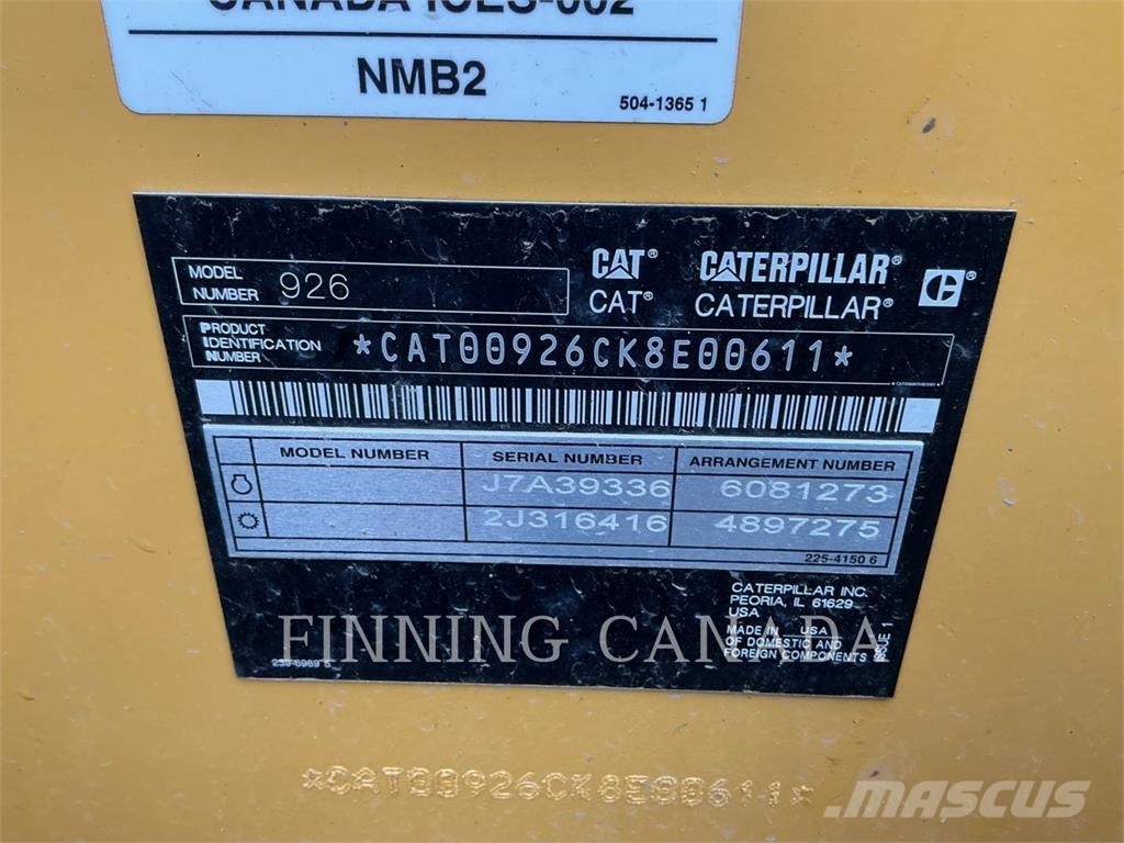 CAT 926-14 Raupenbagger