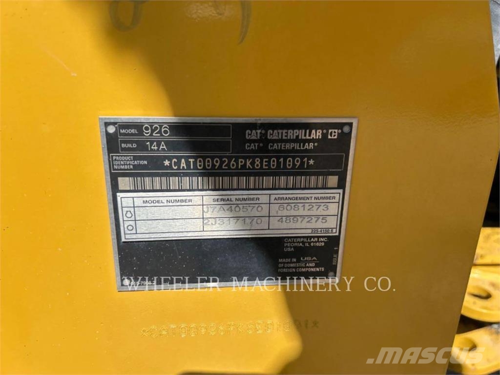CAT 926 QC Radlader