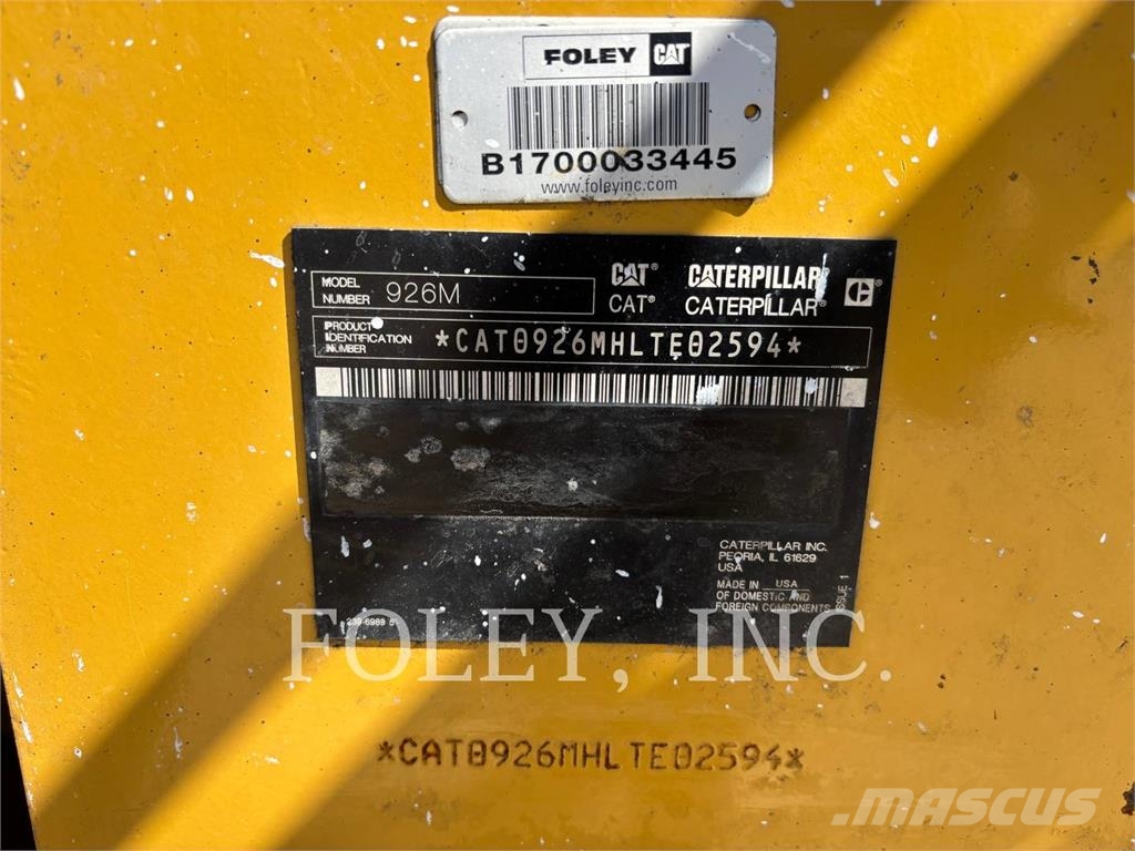 CAT 926M Tekerlekli yükleyiciler