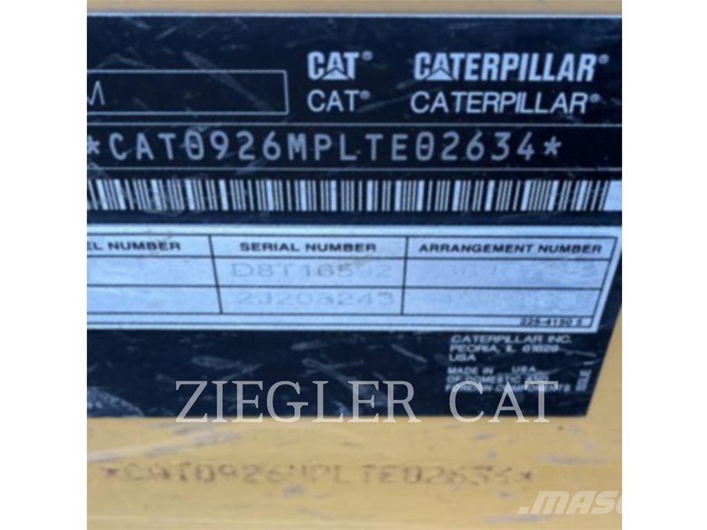 CAT 926M Φορτωτές με λάστιχα (Τροχοφόροι)
