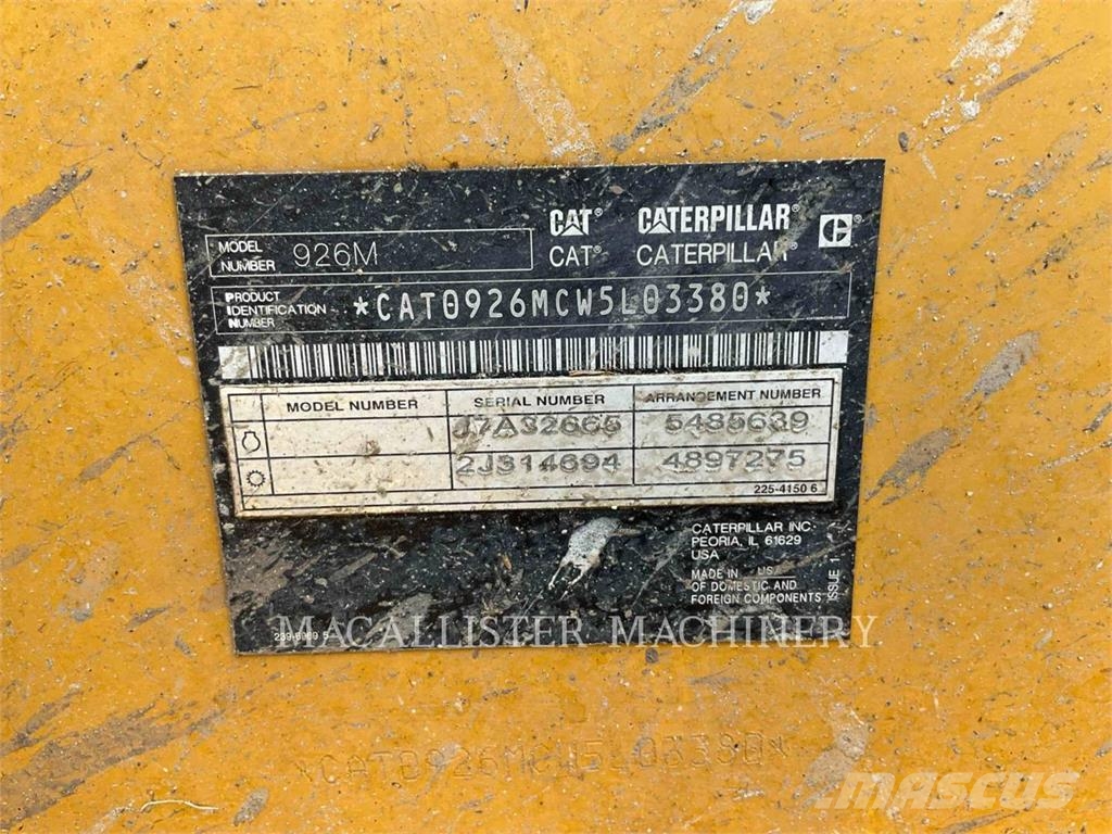 CAT 926M Kolesni nakladalci