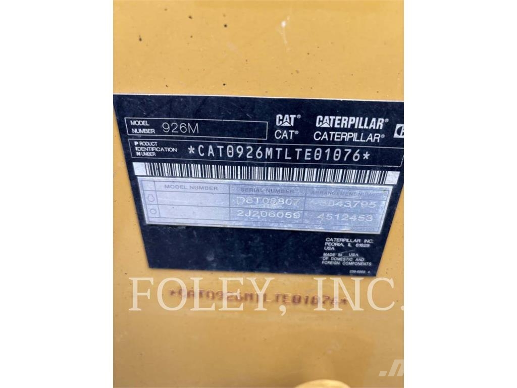 CAT 926M Kolesni nakladalci