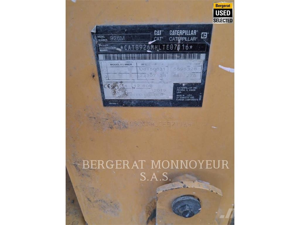 CAT 926M Chargeuse sur pneus