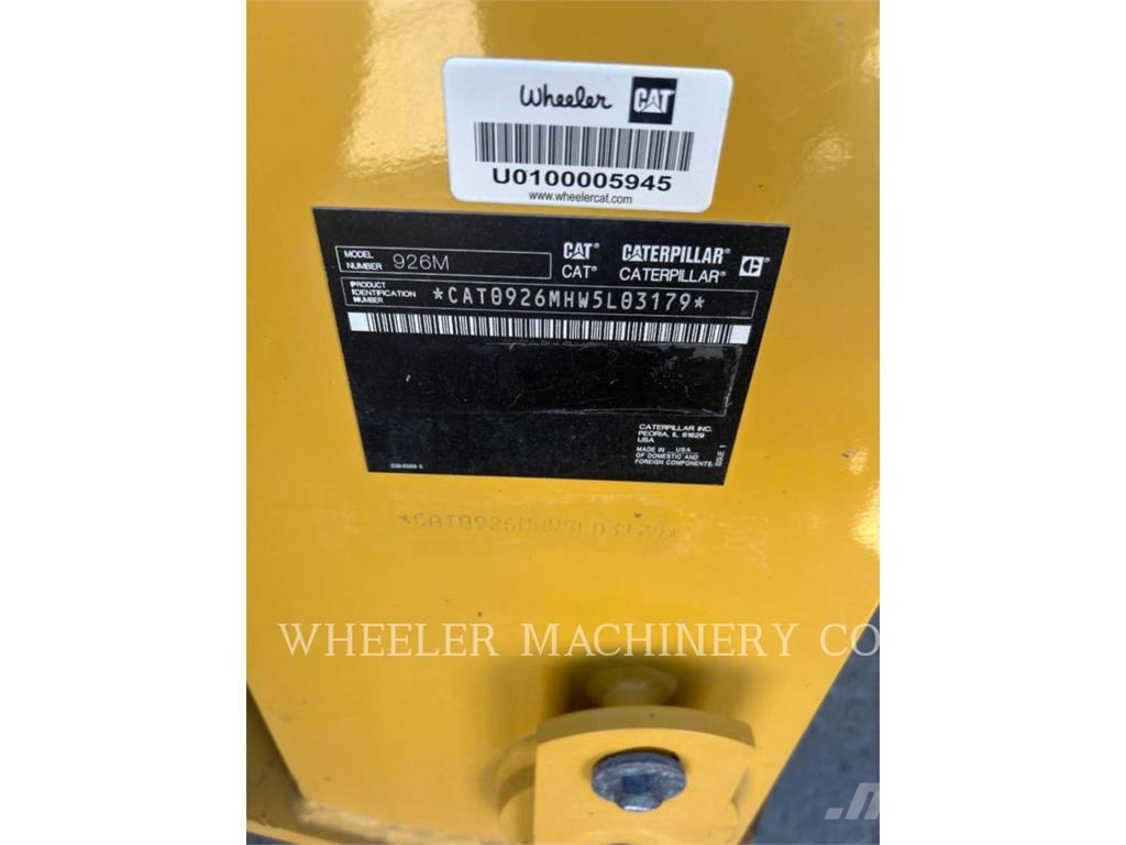 CAT 926M HL QC Wheel loaders