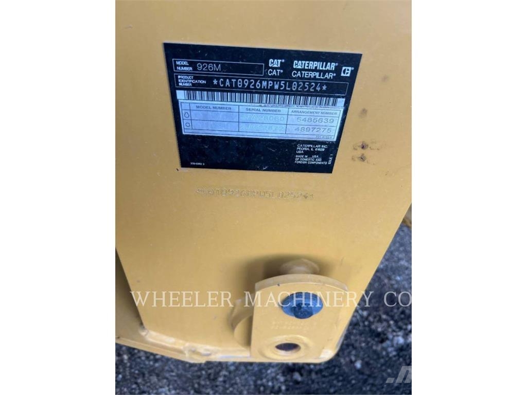 CAT 926M QC 3V Wheel loaders