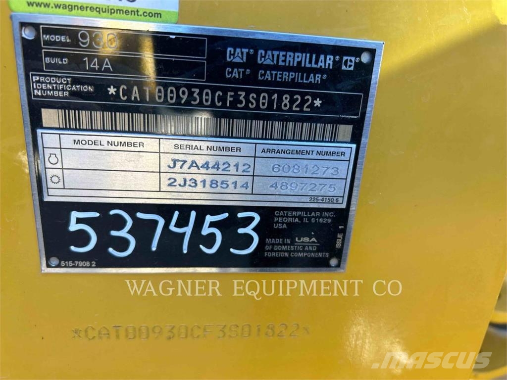 CAT 93014 Wheel loaders