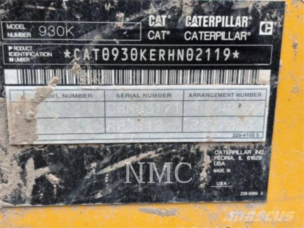 CAT 930K Φορτωτές με λάστιχα (Τροχοφόροι)
