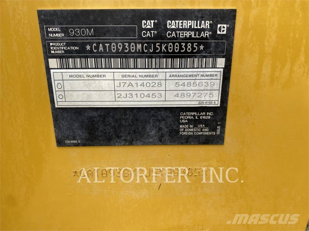 CAT 930M Μπουλντόζες με ερπύστριες