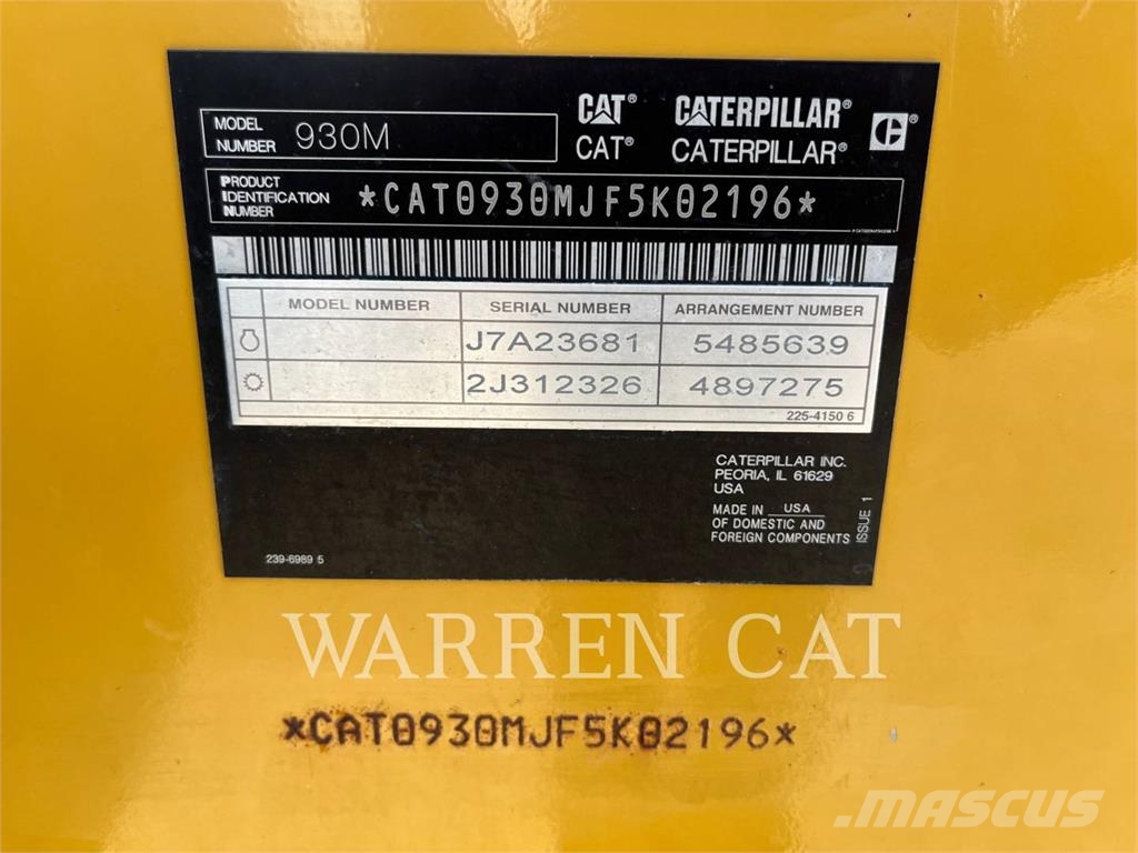 CAT 930M Wheel loaders