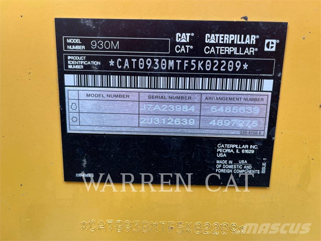 CAT 930M Wheel loaders