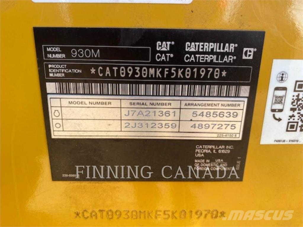 CAT 930M Chargeuse sur pneus