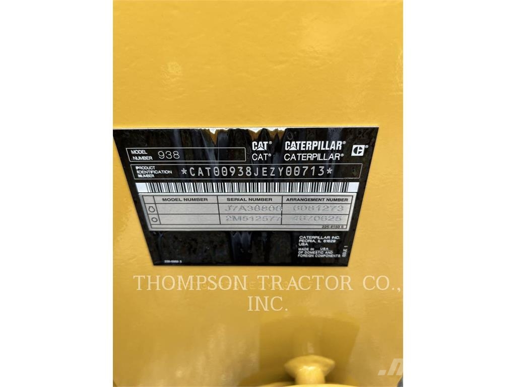 CAT 938 Wheel loaders
