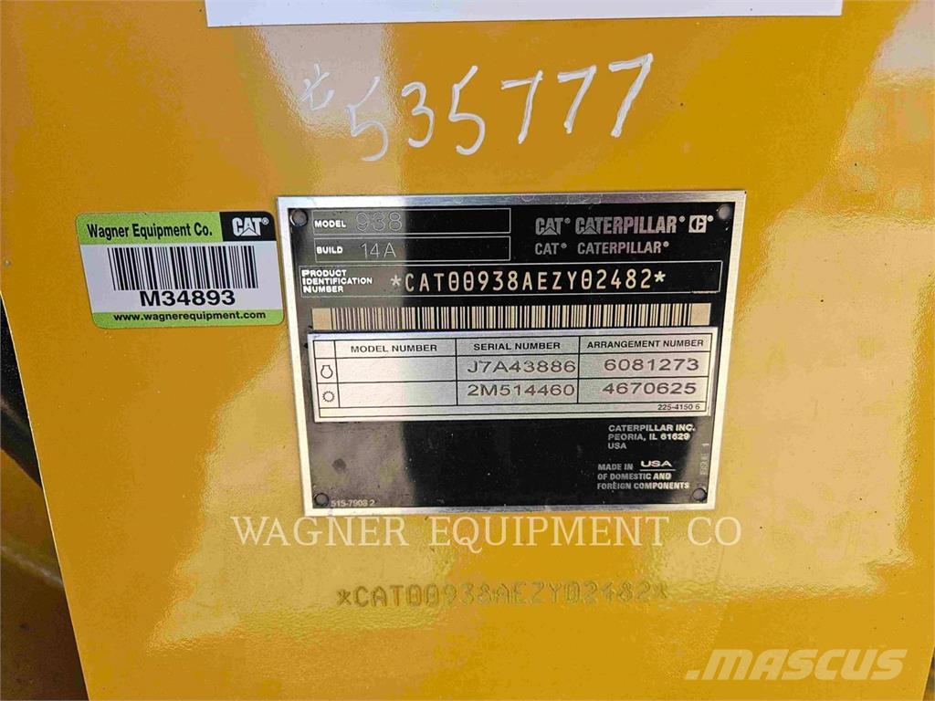 CAT 938 Wheel loaders
