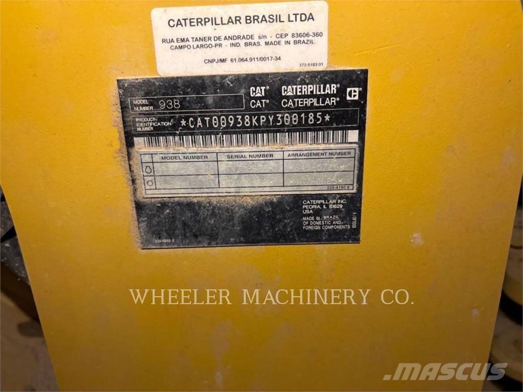 CAT 938 QC Naudoti ratiniai krautuvai