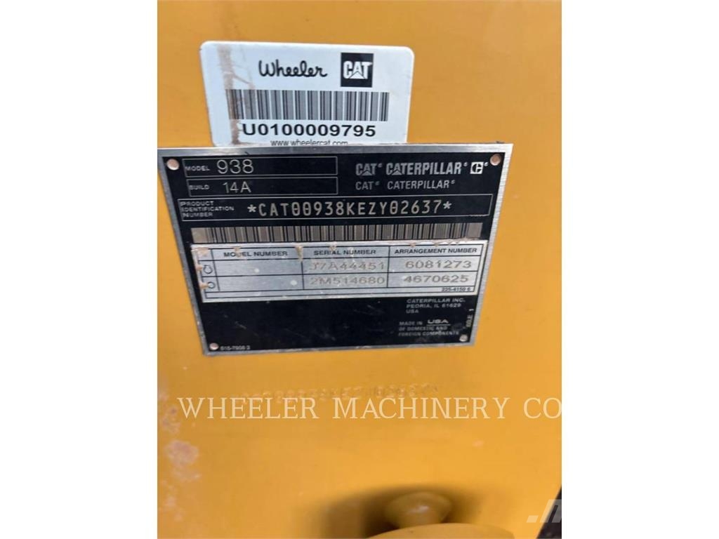 CAT 938 QC Cargadoras sobre ruedas