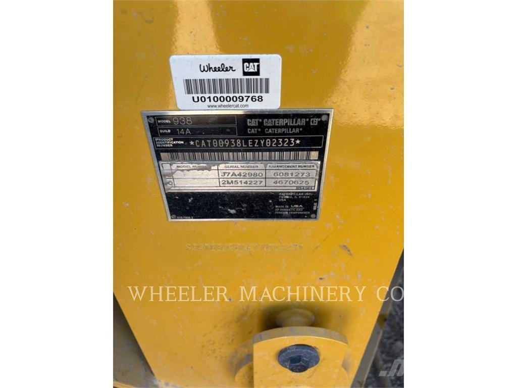 CAT 938 QC 3V Фронтальні навантажувачі