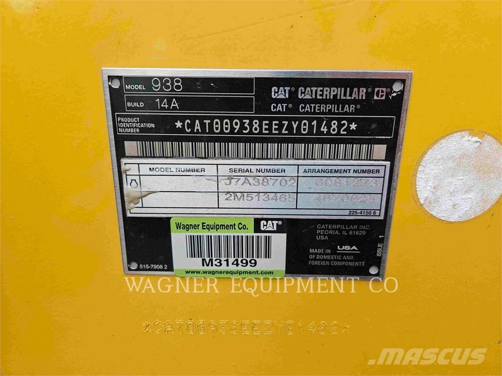 CAT 93814 Gumikerekes homlokrakodók