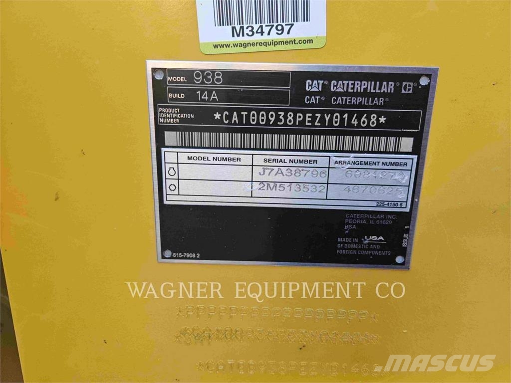 CAT 93814 Gumikerekes homlokrakodók