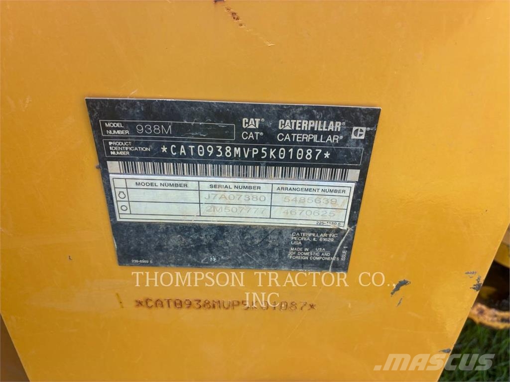 CAT 938M Φορτωτές με λάστιχα (Τροχοφόροι)
