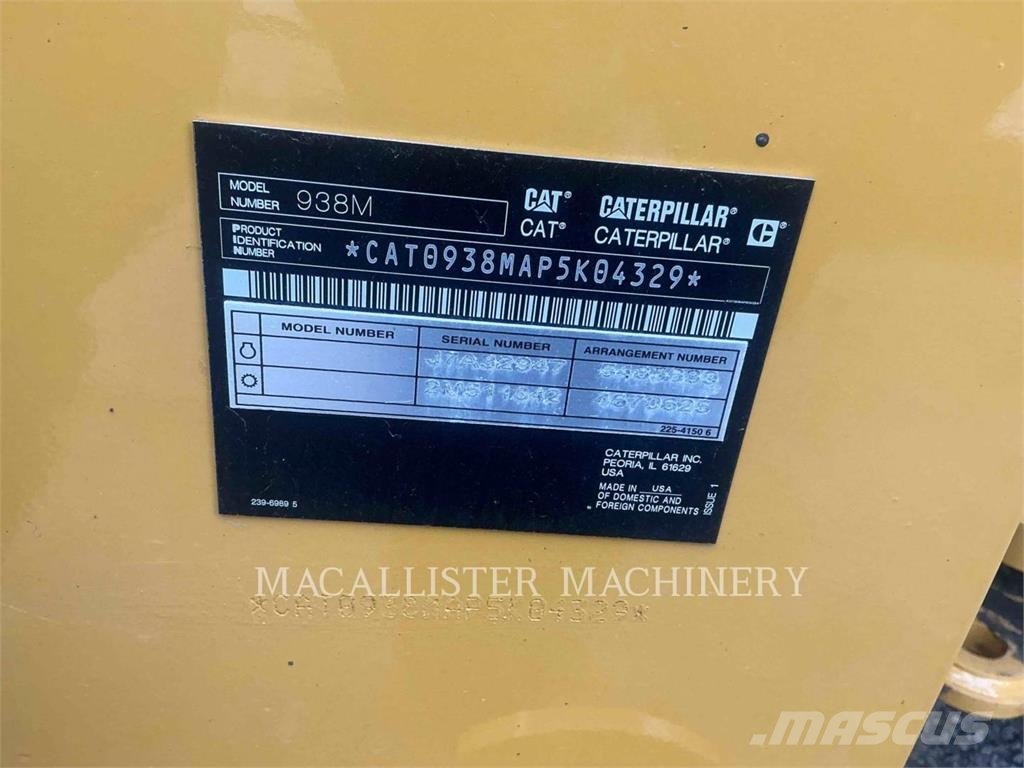 CAT 938M Wheel loaders