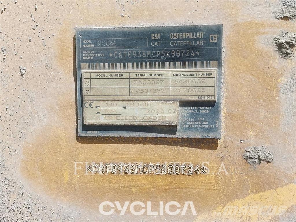 CAT 938M Tekerlekli yükleyiciler