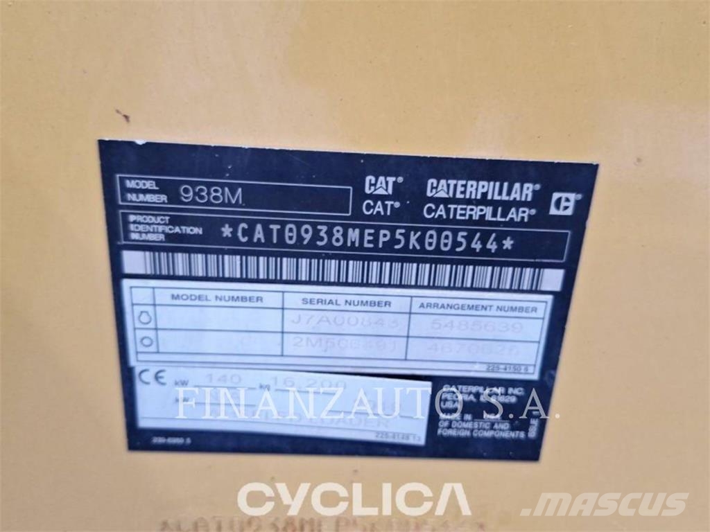 CAT 938M Chargeuse sur pneus