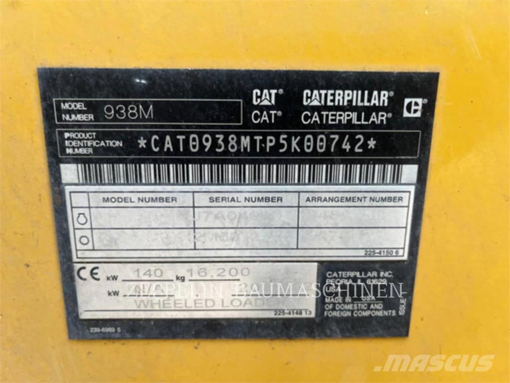CAT 938M Wheel loaders