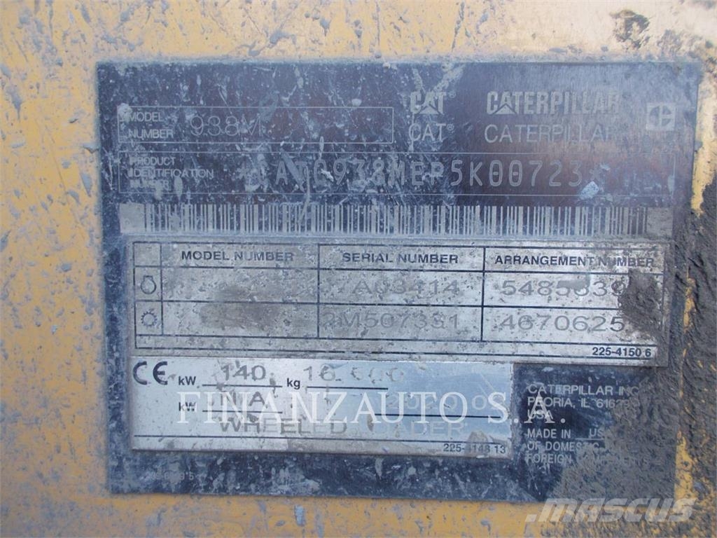 CAT 938M Rataslaadurid