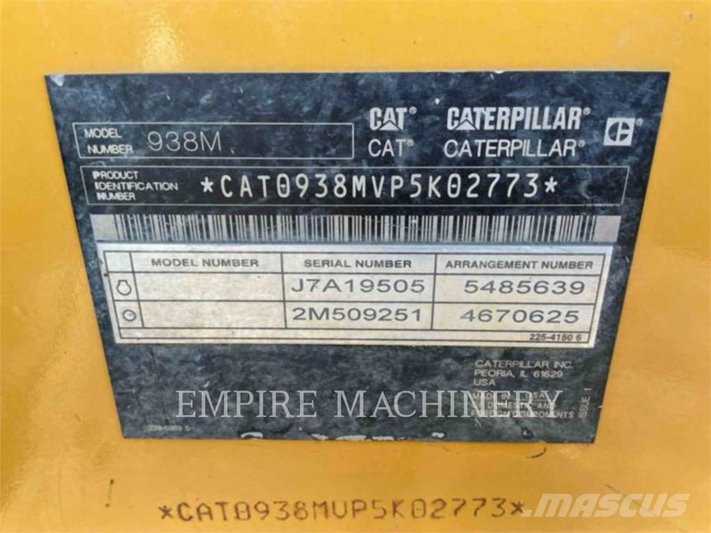 CAT 938M FC Wheel loaders