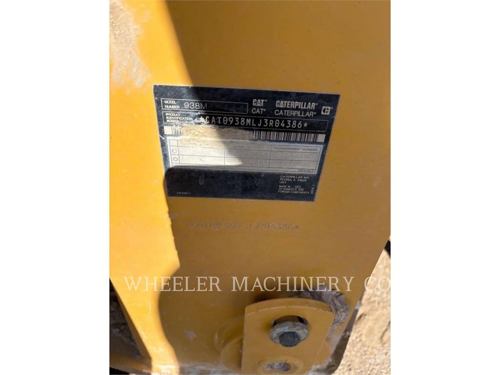 CAT 938M QC Gumikerekes homlokrakodók