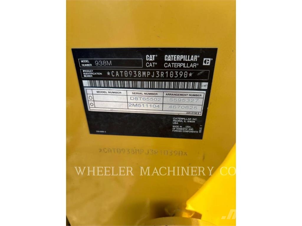 CAT 938M QC Фронтальні навантажувачі