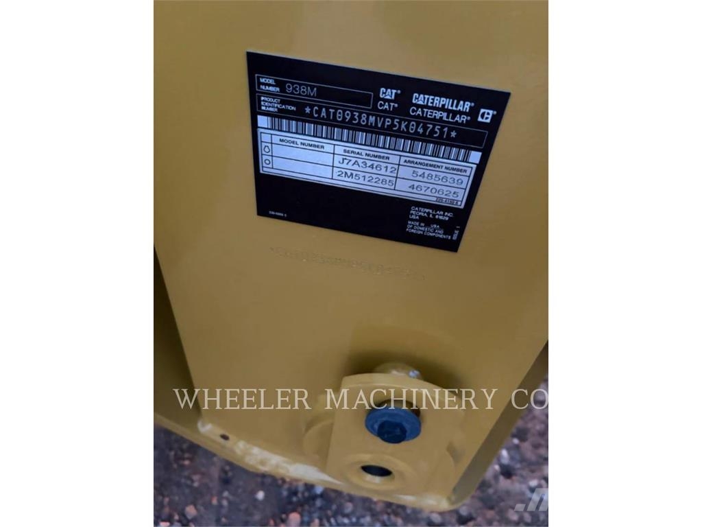 CAT 938M QC Gumikerekes homlokrakodók
