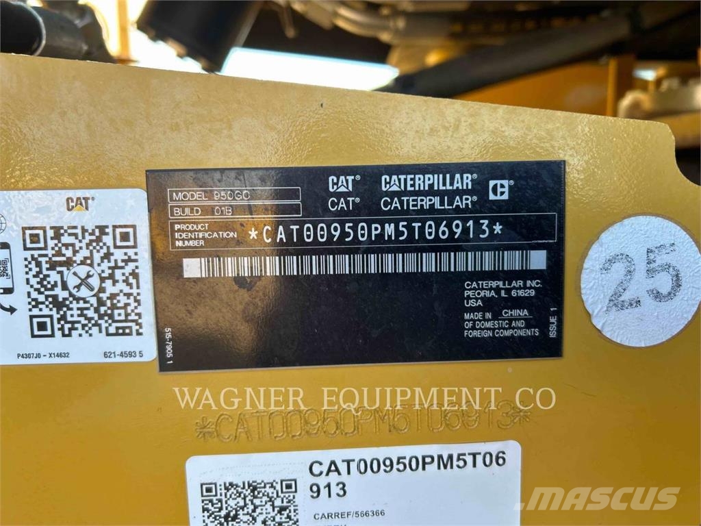 CAT 950GC Pale gommate