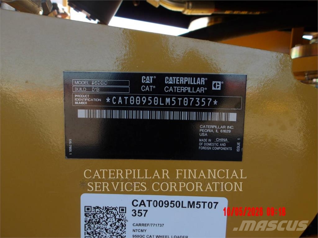 CAT 950GC Chargeuse sur pneus