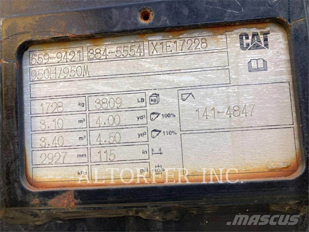 CAT 950GC Rataslaadurid
