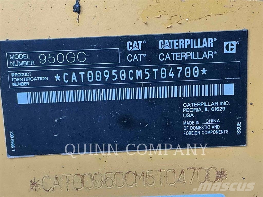 CAT 950GC Wheel loaders