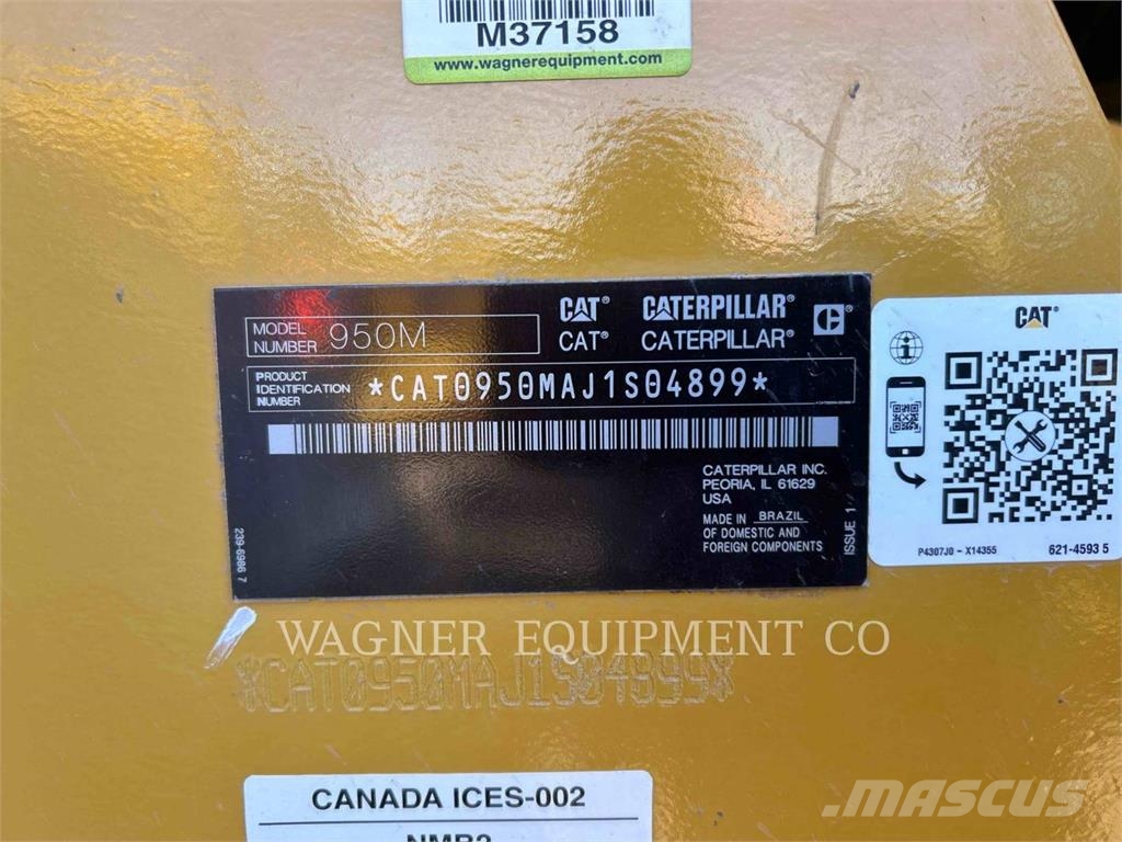 CAT 950M Kolesové nakladače