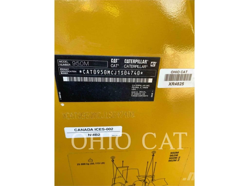 CAT 950M Cargadoras sobre ruedas