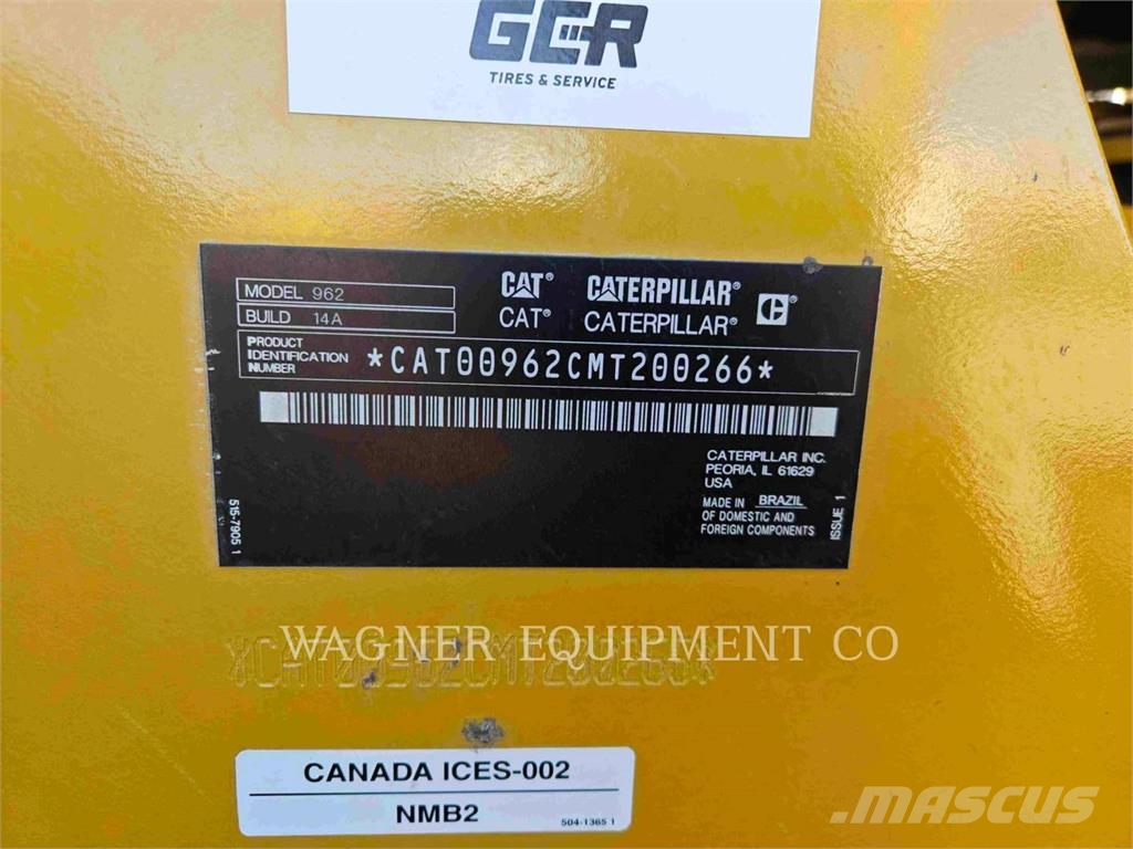 CAT 962 Pale gommate