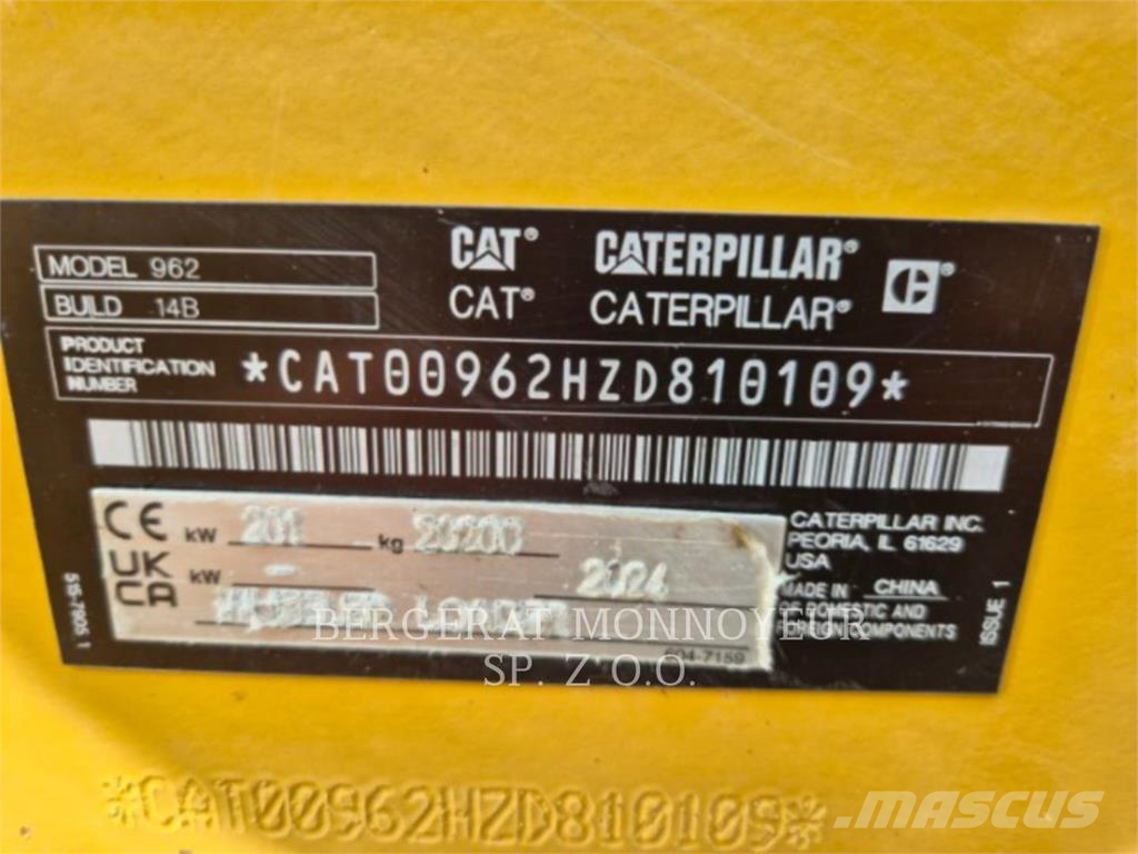 CAT 962-14 لوادر بعجل